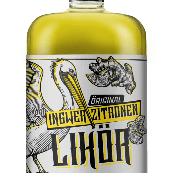 Zitronen-Ingwer Likör 0,5l - Öriginal