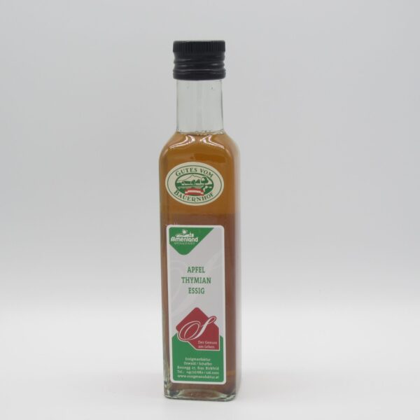 Apple - thyme vinegar