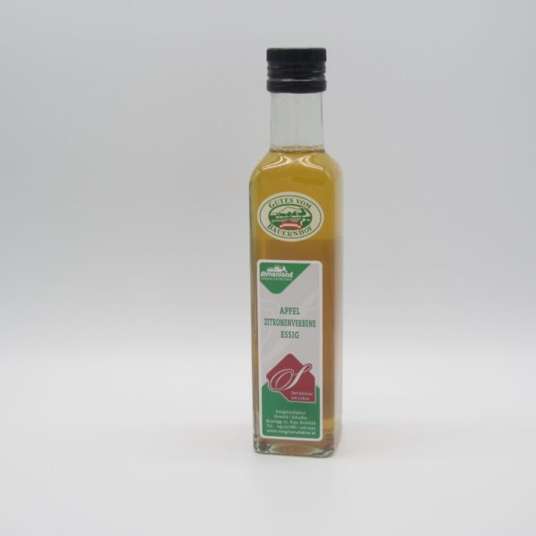 Apple - lemon verbena vinegar