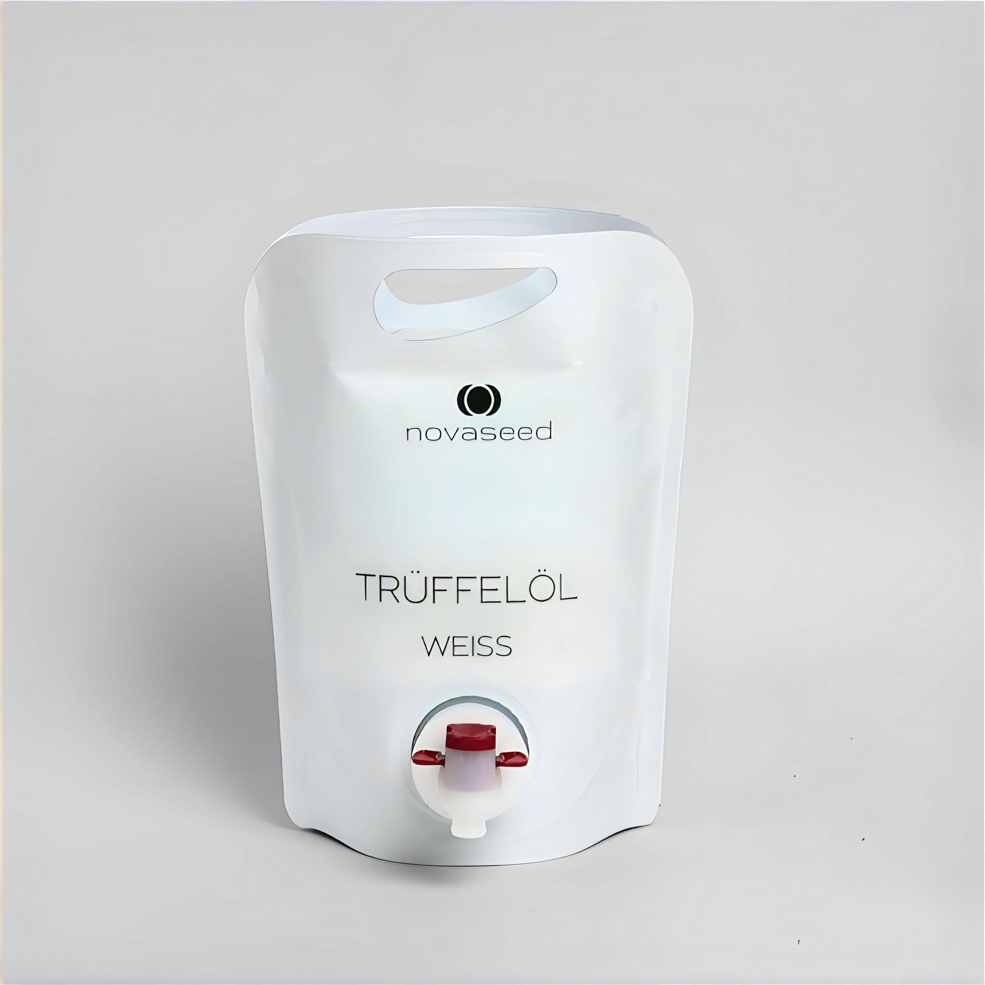 trueffeloel-weiss-1liter-novaseed.jpg 1.0L Truffle oil white - with real truffle in a bulk pack - Image 1