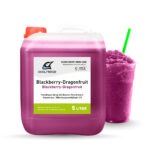 SLUSH SYRUP ICE BLACKBERRY-DRAGONFRUIT (BLACKBERRY-DRAGONFRUIT) AZO-FREE 5 LITER