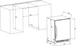 Einbau-Weinkühlschrank - Scandinavian Collection 40 Fullglass Black – Bild 6
