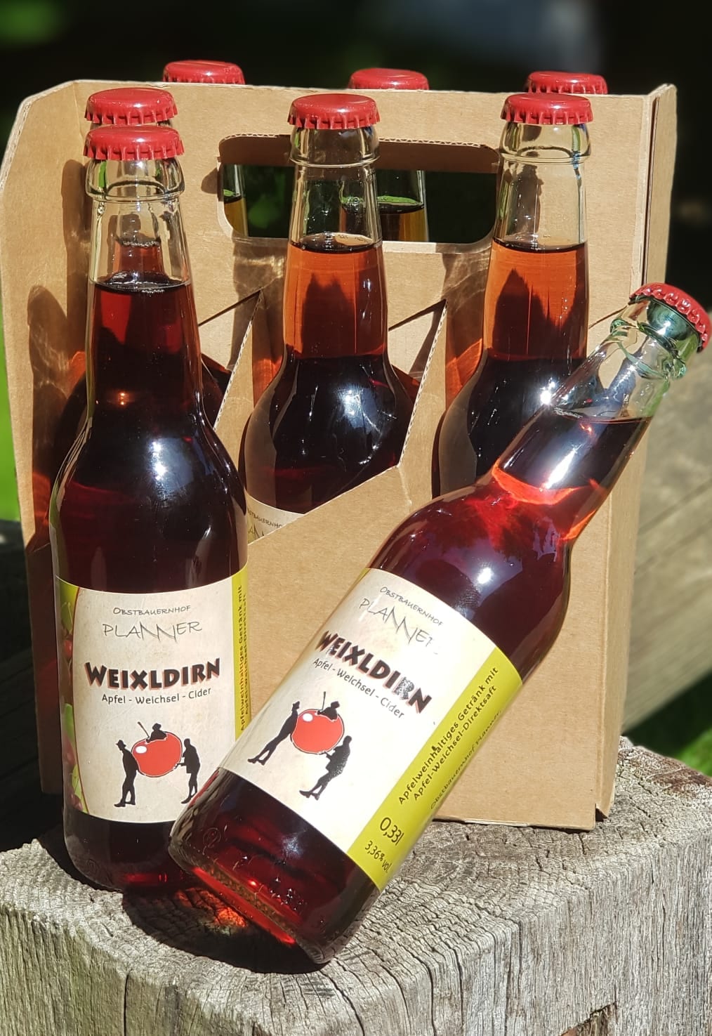 Weixldirn-Cider.jpg "Weixldirn" soft apple cider 6er Trail - Image 1