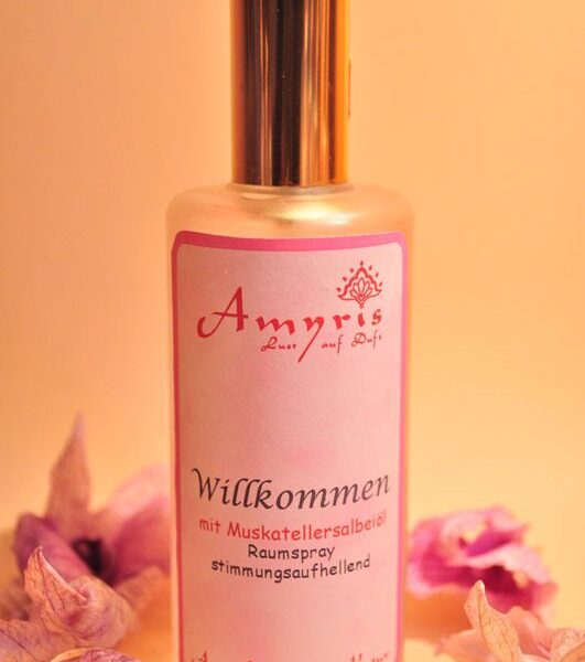 "Willkommen" Raumspray