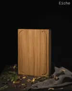 Premium cutting board with juice groove oak small - Image 6