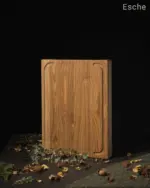 Premium cutting board with juice groove ash small - Image 6