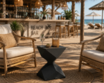 ZANDER Outdoor side table - anthracite