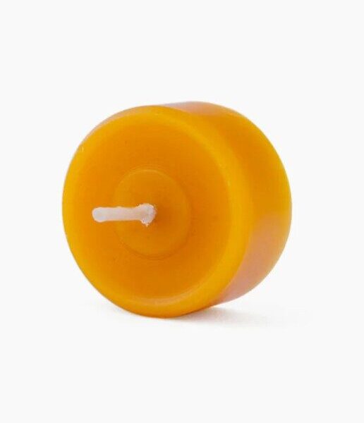 Beeswax tea light