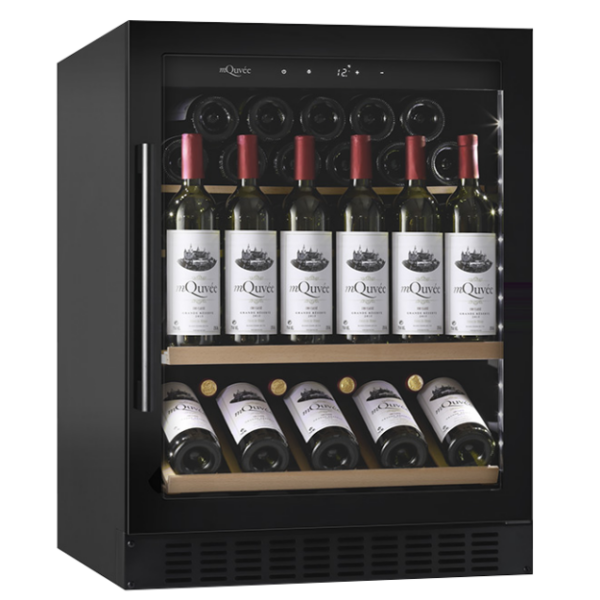 Undercounter wine refrigerator - WineCave 700 60S Anthracite Black
