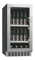 Einbau-Bierkühlschrank - BeerServer 40 Stainless – Bild 3