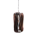 TESSA pendant lamp bronze metal set of 2 - Image 4