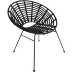 VERO Gastro garden chair black - set of 4 - Image 5
