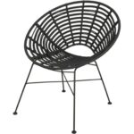 VERO Gastro garden chair black - set of 4 - Image 2