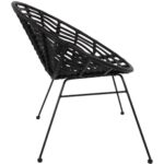 VERO Gastro garden chair black - set of 4 - Image 3