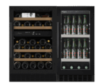 Wein- und Bierkühlschrank Kombipaket 90 Stainless – Bild 2
