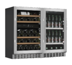 Wein- und Bierkühlschrank Kombipaket 90 Stainless – Bild 3