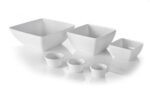 Quadratische Schüssel., HENDI, Weiß, 270x270x(H)105mm – Bild 2