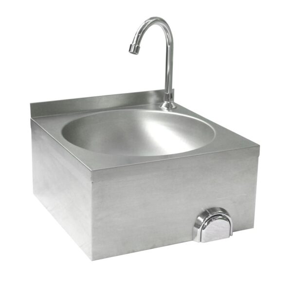 Waschbecken mit Kniebedienung, HENDI, 400x428x(H)406mm