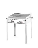 Grillsystem Green Fire mit 2 Brennern, HENDI, Profi Line, 2 Edelstahl Grillroste GN 1/1, 11,6kW, 740x612x(H)825mm – Bild 2