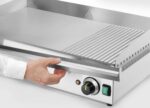 Grillplatte 1/3 gerillt, HENDI, Kitchen Line, 230V/3500W, 697x474x(H)241mm – Bild 5