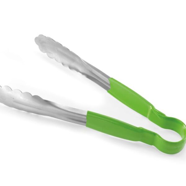 Servierzange HACCP 250 mm, HENDI, Grün, (L)250mm