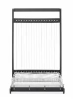 Gitarrenschneider einzeln, HENDI, Schwarz, 636x441x(H)109mm
