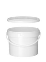Eimer, HENDI, Druck-/Beschriftungsbereich: 810x155 mm., 11,3L, Weiß, ⌀300x(H)230mm – Bild 3