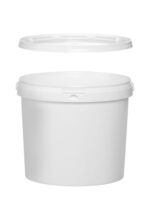 Eimer, HENDI, Druck-/Beschriftungsbereich: 645x160 mm, 5,8L, Weiß, ⌀260x(H)195mm – Bild 2