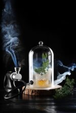 Glasglosche mit Lüftungsöffnung, HENDI, Cocktail-Glosche, ⌀130x(H)282mm – Bild 3
