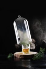 Glasglosche mit Lüftungsöffnung, HENDI, Cocktail-Glosche, ⌀130x(H)282mm – Bild 4