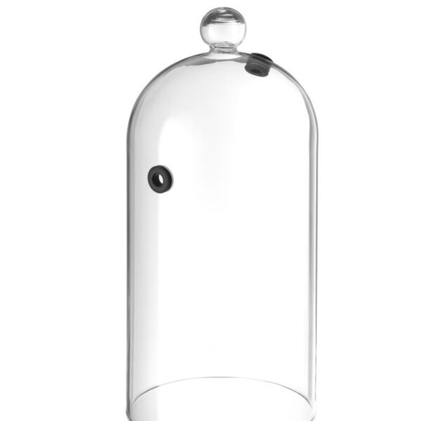 Glasglosche mit Lüftungsöffnung, HENDI, Cocktail-Glosche, ⌀130x(H)282mm