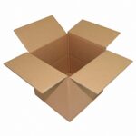 Faltkarton 200x200x(100)-200mm mit variabler Höhe 1-wellig Dickwelle