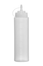 Flasche für Saucenwärmer, HENDI, 0,65L, Transparent, ⌀68x(H)254mm