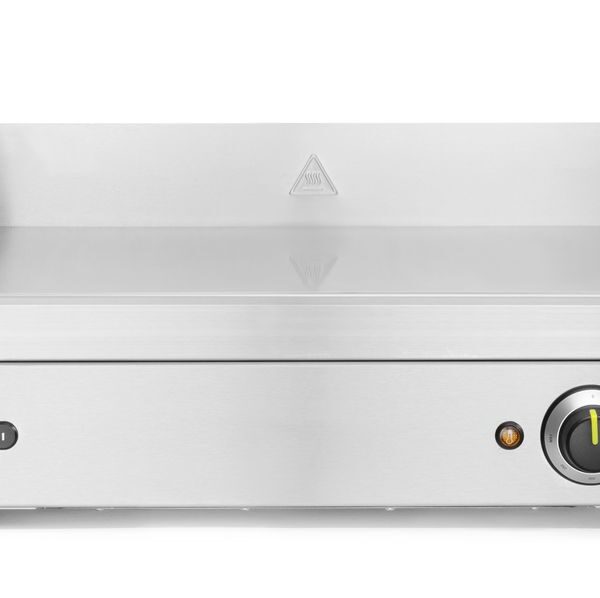 Grillplatte, flach, HENDI, Profi Line, glatte Ausführung, 230V/2400W, 527x404x(H)233mm