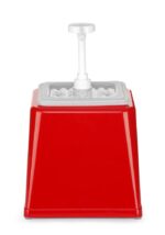 Pump-Saucenspender, HENDI, 2,5 Liter