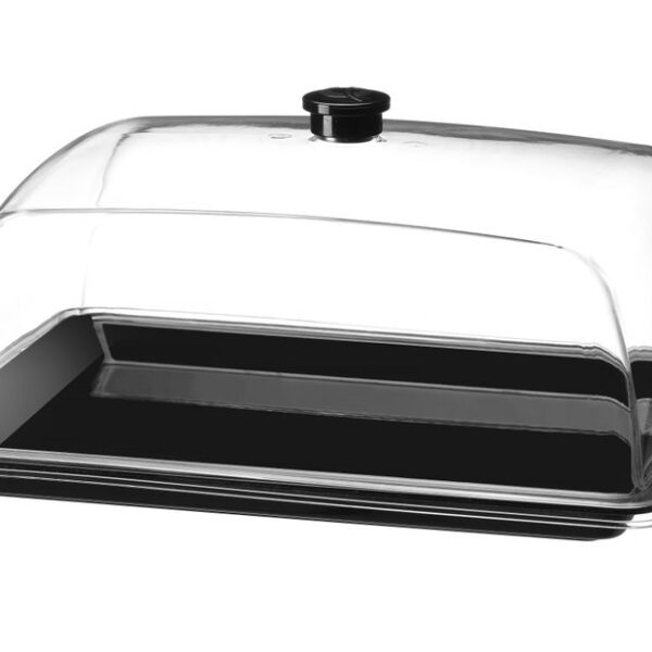HENDI, GN 1/2, Transparent, 335x275x(H)165mm