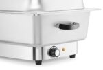 Chafing dish elektrisch Pollina, HENDI, Profi Line, 9L, Silber, 230V/900W, 587x440x(H)273mm – Bild 3