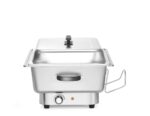 Chafing dish elektrisch Pollina, HENDI, Profi Line, 9L, Silber, 230V/900W, 587x440x(H)273mm