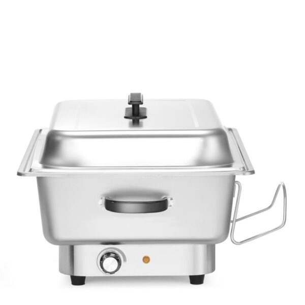 Chafing dish elektrisch Pollina, HENDI, Profi Line, 9L, Silber, 230V/900W, 587x440x(H)273mm