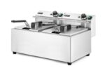 Fritteuse, 2x8 L, HENDI, Profi Line, 16L, 230V/7000W, 605x460x(H)369mm – Bild 3