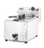 Fritteuse XL mit Ablasshahn HENDI GOLIATH, HENDI, 10L, 400V/10200W, 300x585x(H)392mm – Bild 2