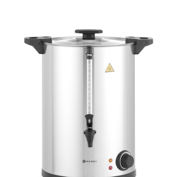 Heißgetränkespender einwandig, HENDI, ≈ 130 Tassen in 42 Min., 20L, 230V/2500W, 415x382x(H)480mm