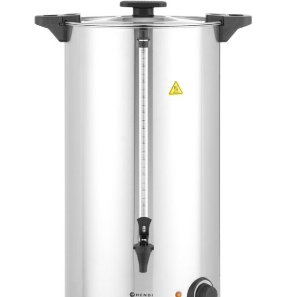 Heißgetränkespender einwandig, HENDI, ≈ 200 Tassen in 65 Min., 30L, 230V/2500W, 415x382x(H)620mm
