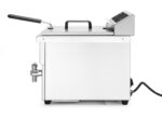 Induktionsfritteuse mit Ablasshahn - 8 l, HENDI, 8L, Hellgrau, 230V/3500W, 288x619x(H)408mm – Bild 2