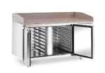 Pizzakühltisch mit Granitarbeitsplatte, 2 Türen, Arktic, 250L, Granit, 230V/250W, 800x1510x(H)1050mm – Bild 5