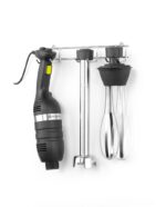 Set: Stabmixer 350 mit variabler Geschwindigkeit + Schneebesen + Halterung zur Wandmontage, HENDI, Kitchen Line, Schwarz, 230V/350W, 110x324x(H)816mm – Bild 5