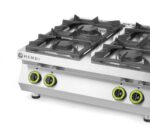 Gasherd Kitchen Line - 4 Kochfelder, Table-Top, HENDI, Kitchen Line, 19kW, 800x700x(H)310mm – Bild 3