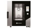Konvektionsdampfgarer – Touch 7 x GN 1/1, elektrisch, mit direktem Dampf und Touchscreen-Steuerung, HENDI, 400V/11400W, 730x784x(H)850mm