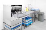 Geschirrspüler 40x40 - elektronische Steuerung, HENDI, Kitchen Line, 230V/2800W, 470x510x(H)710mm – Bild 3