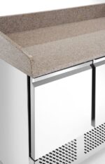 Pizza-Kühltisch, 3 Türen, Arktic, 254L, 230V/400W, 700x1400x(H)943mm – Bild 4